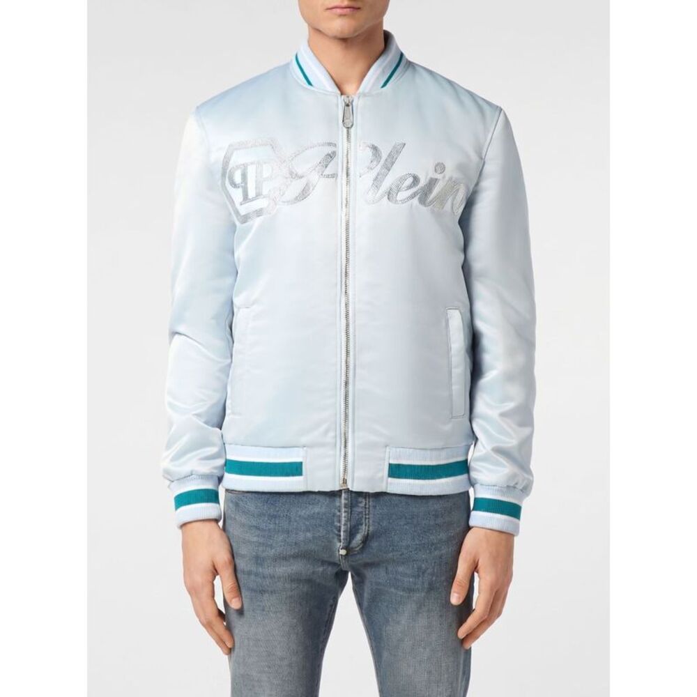 Philipp Plein Jacket Men Turquoise